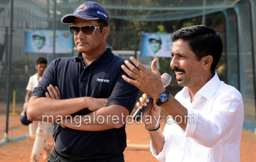 Anil Kumble in Mangalore